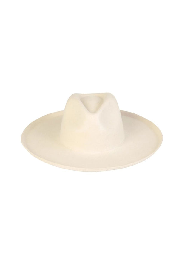 Lack of Color The Melodic Fedora - Ivory - LUXE B Pampas Grass (6703754346662)